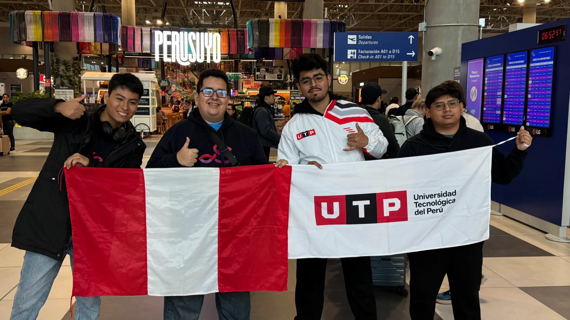Group photo of the LEAD UTP delegation at START Hack, Switzerland